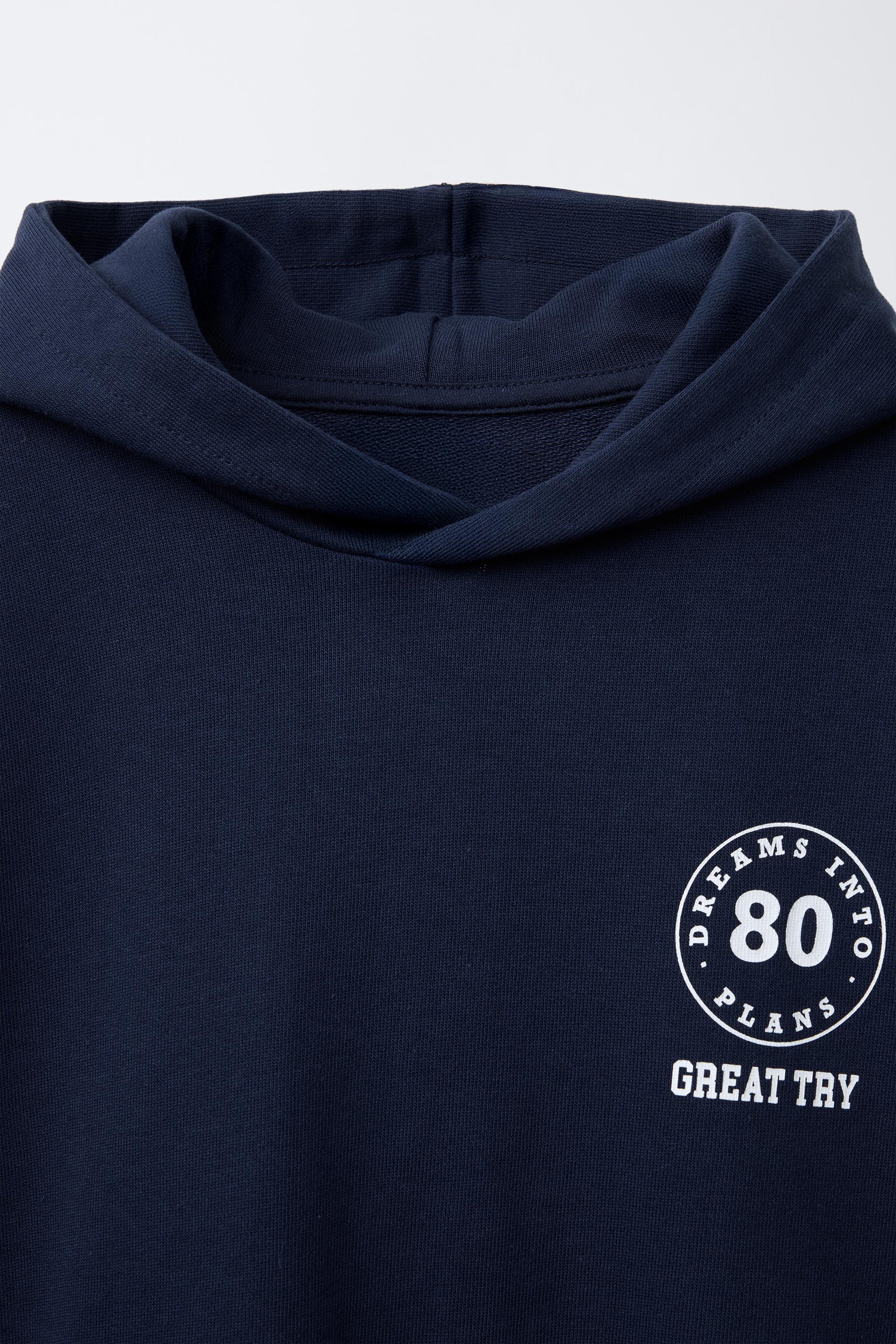 SWEAT-SHIRT CHÂLE À CAPUCHE JOGGING